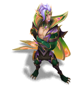Dragonmancer Rakan Emerald chroma