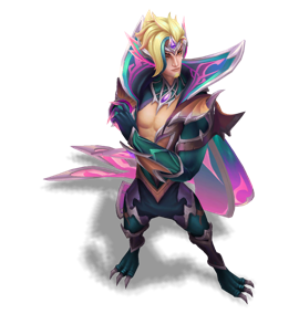Dragonmancer Rakan Turquoise chroma