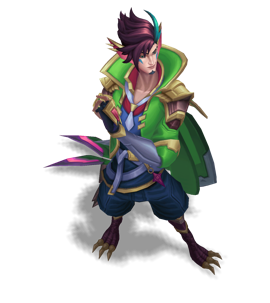 Battle Academia Rakan Emerald chroma