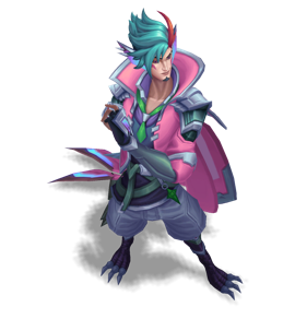 Battle Academia Rakan Rose Quartz chroma