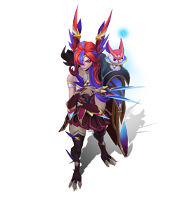 Star Guardian Xayah Ruby chroma