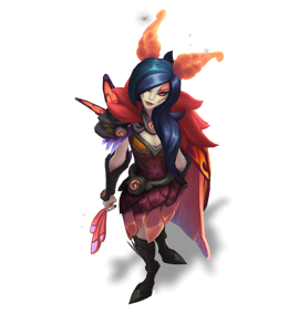 Elderwood Xayah Ruby chroma