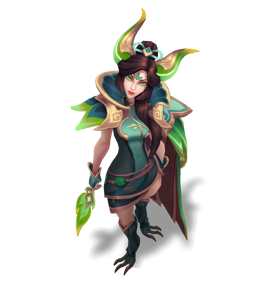 Brave Phoenix Xayah Emerald chroma