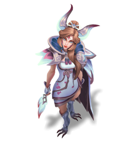 Brave Phoenix Xayah Pearl chroma