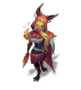 Arcana Xayah Ruby chroma