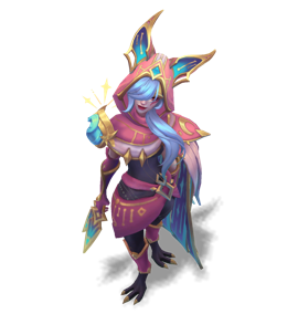 Arcana Xayah Rose Quartz chroma