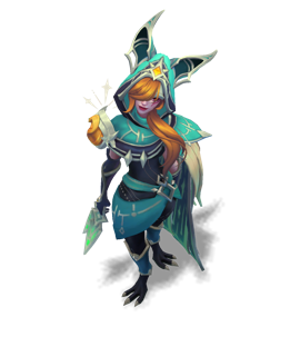 Arcana Xayah Turquoise chroma