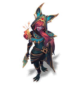 Arcana Xayah Obsidian chroma