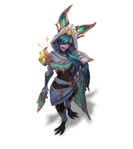 Arcana Xayah Pearl chroma
