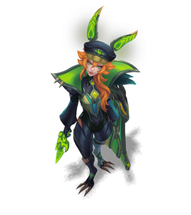 Battle Bat Xayah Emerald chroma