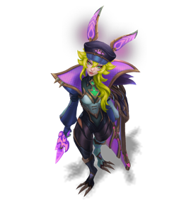 Battle Bat Xayah Tanzanite chroma