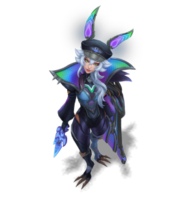 Battle Bat Xayah Rainbow chroma