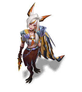 Battle Academia Xayah Catseye chroma