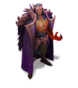 Chosen of the Wolf Swain Amethyst chroma