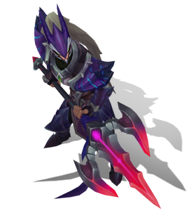 Dragonslayer Xin Zhao Amethyst chroma