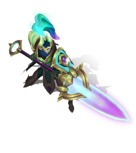 Cosmic Defender Xin Zhao Emerald chroma