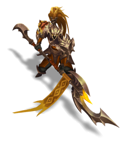 Marauder Xin Zhao Citrine chroma