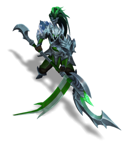 Marauder Xin Zhao Emerald chroma