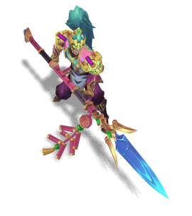 Firecracker Xin Zhao Rose Quartz chroma