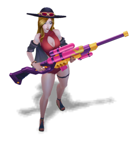 Pool Party Caitlyn Ruby chroma