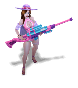 Pool Party Caitlyn Rose Quartz chroma