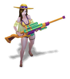 Pool Party Caitlyn Catseye chroma
