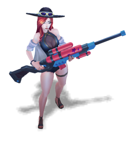 Pool Party Caitlyn Obsidian chroma