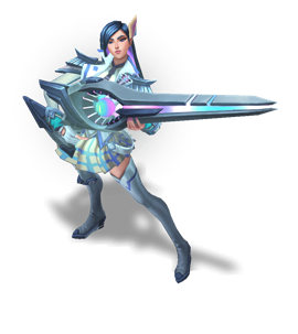 Battle Academia Caitlyn Pearl chroma
