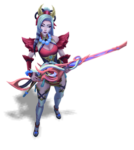 Snow Moon Caitlyn Ruby chroma
