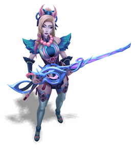 Snow Moon Caitlyn Sapphire chroma