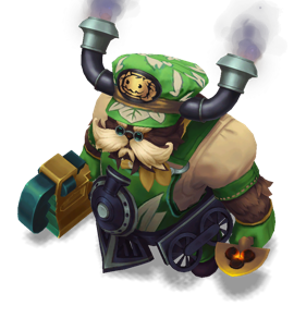Choo-Choo Ornn Peridot chroma