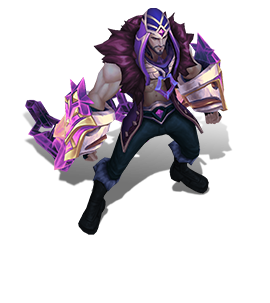 Freljord Sylas Amethyst chroma