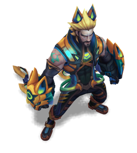Battle Wolf Sylas Citrine chroma