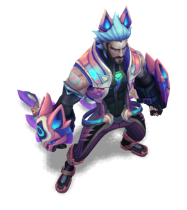 Battle Wolf Sylas Rose Quartz chroma