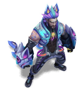 Battle Wolf Sylas Pearl chroma