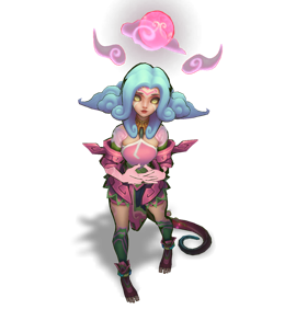 Shan Hai Scrolls Neeko Rose Quartz chroma