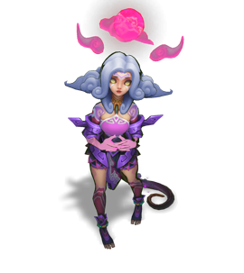 Shan Hai Scrolls Neeko Tanzanite chroma