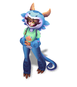 Cosplayer Neeko Sapphire chroma