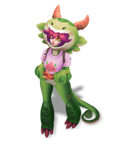 Cosplayer Neeko Emerald chroma