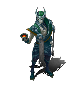 Nightbringer Aphelios Turquoise chroma
