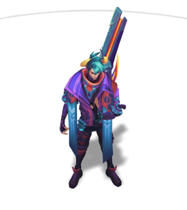 Lunar Beast Aphelios Tanzanite chroma
