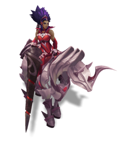 Battle Queen Rell Ruby chroma