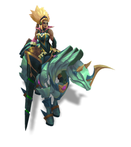 Battle Queen Rell Turquoise chroma