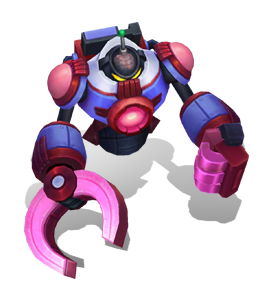 Battle Boss Blitzcrank Rose Quartz chroma