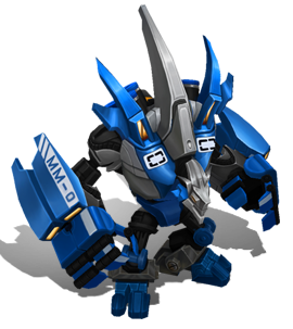 Mecha Malphite Sapphire chroma