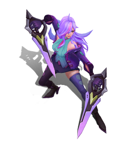 Battle Academia Katarina Tanzanite chroma