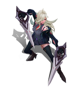Battle Academia Katarina Obsidian chroma