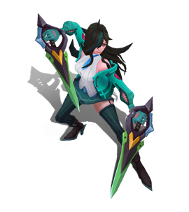 Battle Academia Katarina Turquoise chroma