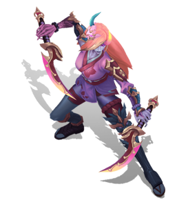 Blood Moon Katarina Rose Quartz chroma