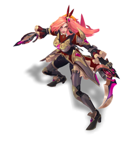 Battle Queen Katarina Ruby chroma